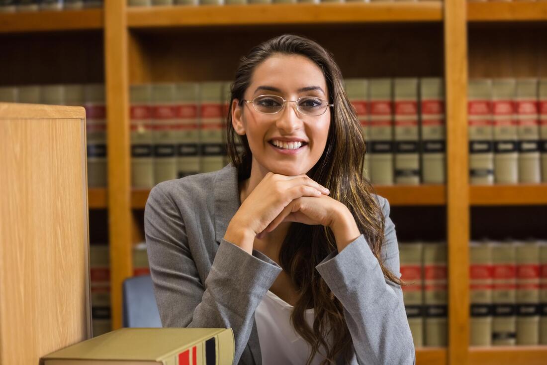 lawyer smiling posing for camera
